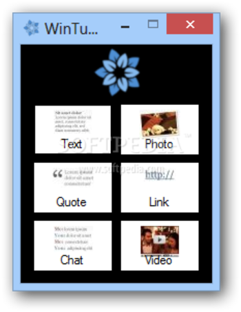 WinTumblr screenshot