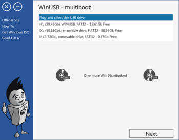 WinUSB screenshot 2