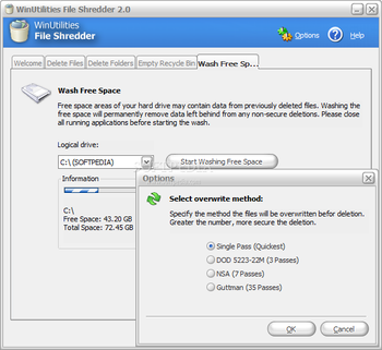 WinUtilities File Shredder screenshot 3