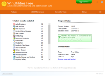 WinUtilities Free Edition screenshot 10