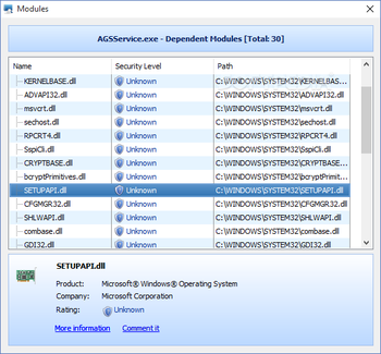 WinUtilities Process Security screenshot 4