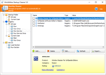 WinUtilities Professional Edition screenshot 20