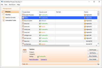 WinUtilities Professional Edition screenshot 22