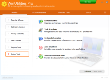 WinUtilities Professional Edition screenshot 6