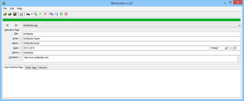 WinVorbis screenshot