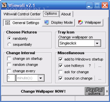 WinWall screenshot 2