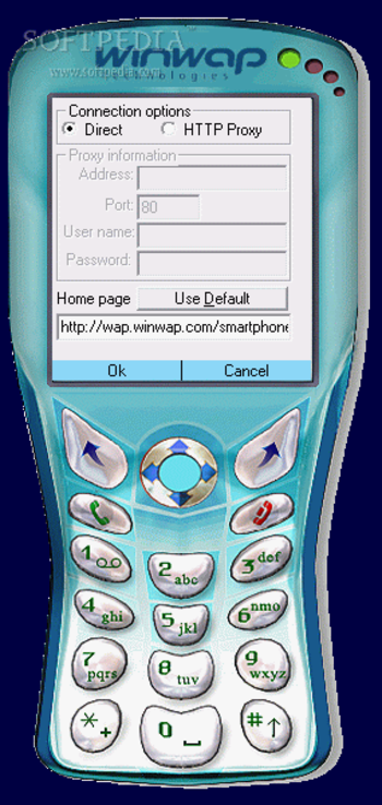 WinWAP Smartphone Browser Emulator screenshot 2