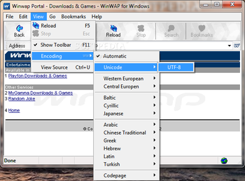 WinWAP screenshot 3