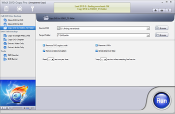 WinX DVD Copy Pro screenshot 3