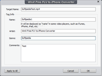 WinX Free FLV to iPhone Converter screenshot 5