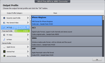 WinX Free MP4 to WMV Converter screenshot 11