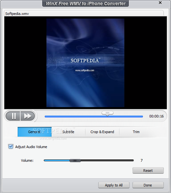 WinX Free WMV to iPhone Converter screenshot 4