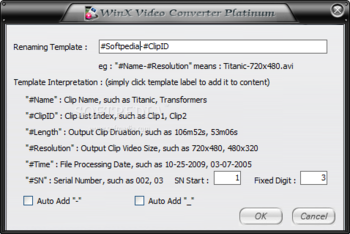WinX Video Converter Platinum screenshot 2