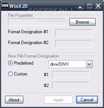WinX2D screenshot