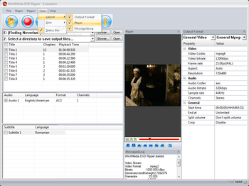 WinXMedia DVD Ripper screenshot 2