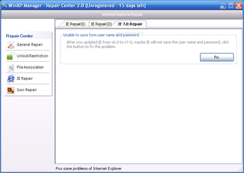 WinXP Manager screenshot 12