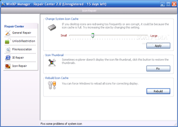 WinXP Manager screenshot 13