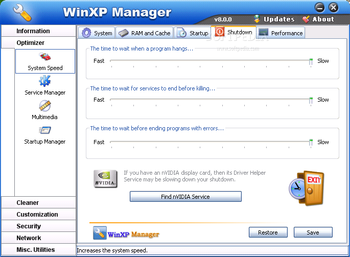 WinXP Manager screenshot 17