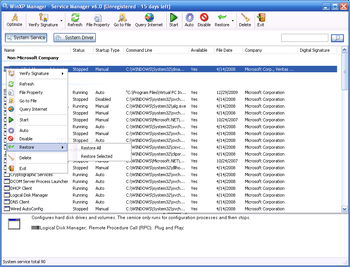 WinXP Manager screenshot 19