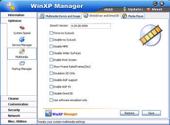 WinXP Manager screenshot 21