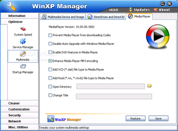 WinXP Manager screenshot 22
