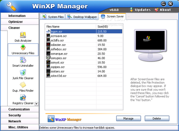 WinXP Manager screenshot 27