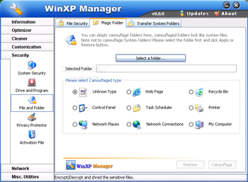 WinXP Manager screenshot 49