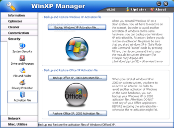WinXP Manager screenshot 56