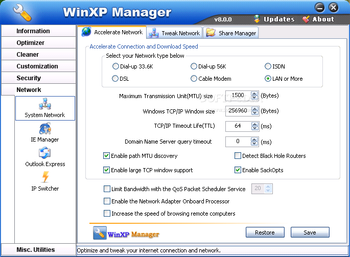 WinXP Manager screenshot 57