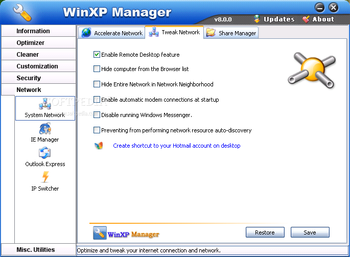 WinXP Manager screenshot 58