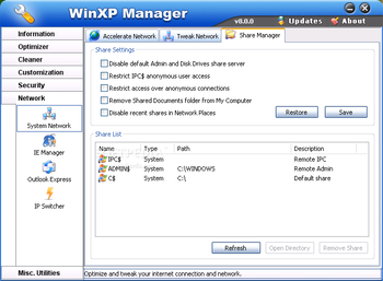 WinXP Manager screenshot 59