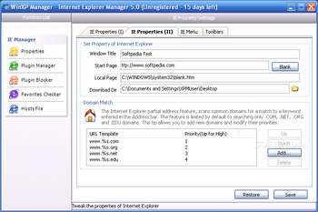 WinXP Manager screenshot 61