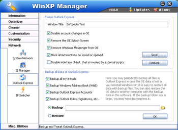 WinXP Manager screenshot 65