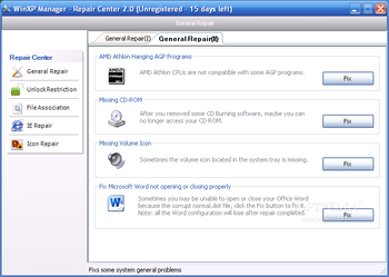 WinXP Manager screenshot 7