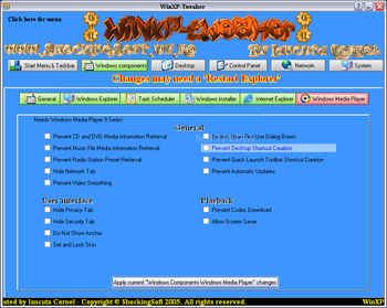 WinXP-Tweaker screenshot 11