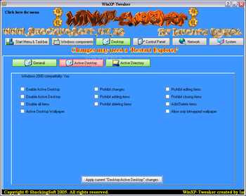 WinXP-Tweaker screenshot 13