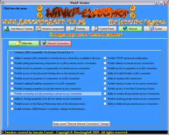 WinXP-Tweaker screenshot 21