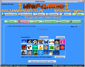 WinXP-Tweaker screenshot 23