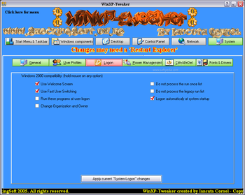 WinXP-Tweaker screenshot 24