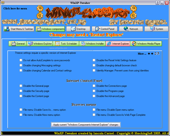 WinXP-Tweaker screenshot 9