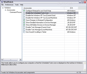 WinXPatch screenshot