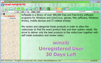 winzib screenshot 2
