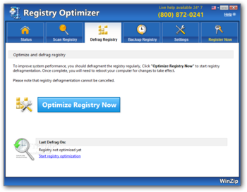 WinZip Registry Optimizer screenshot 6