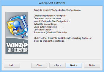 WinZip Self-Extractor screenshot 10