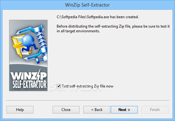 WinZip Self-Extractor screenshot 11