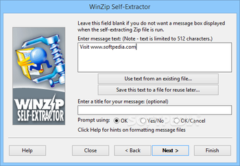WinZip Self-Extractor screenshot 4