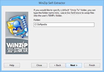 WinZip Self-Extractor screenshot 5