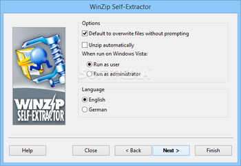 WinZip Self-Extractor screenshot 9