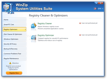 WinZip System Utilities Suite screenshot 4