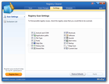 WinZip System Utilities Suite screenshot 6